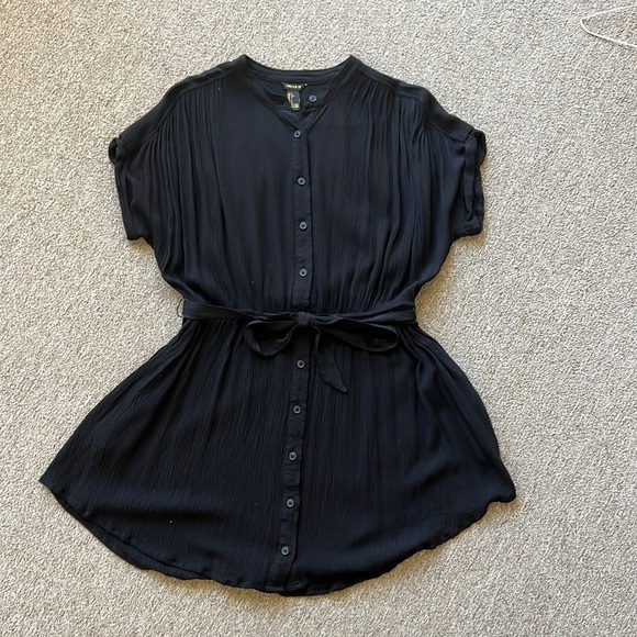 Forever 21 Dresses & Skirts - FOREVER 21 BLACK DRESS SIZE LARGE